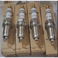 4PCS Warranty 1 months SPARK PLUG VW Polo Mk5 BEETLE VENTO Golf Jetta Mk6 1.6 Skoda Rapid Fabia MPI 