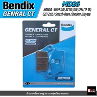ผ้าเบรคหน้า BENDIX GCT (MD26) HONDA Wave110i / AT110 / 110-I / Wave125i(2012)CZ-I