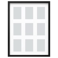 [Authentic Ikea] RÖDALM 9-Picture Photo Frame Black 46x61 Cm.