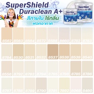 TOA Duraclean A+ ดูราคลีน เอพลัส กึ่งเงา สีครีม สีภายใน ไร้กลิ่น สีเกรด15ปี สีน้ำ สีทาบ้าน สีทาภายในเกรดสูงที่สุด ฟอกอากาศได้ ลดกลิ่นอับ