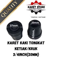 RUBBER FOOT STICK/ RUBBER CRUCH RUBBER ARMPIT STICK 3/4 .20mm