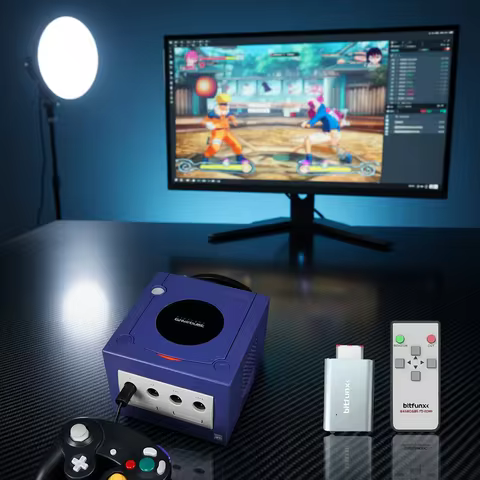 Bitfunx GC Video HDMI™ Adapter Digital AV to HDMI™ GC2HD for Nintendo Gamecube NGC DOL-001 Game Cons