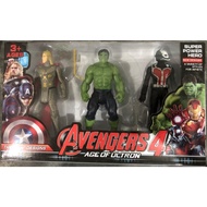 Avengers Captain America Hulk Toy Collection