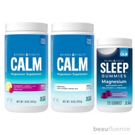 Natural Vitality Calm Magnesium Citrate Supplement - Anti-Stress Magnesium Supplement Raspberry Lemo