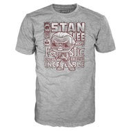 Funko Pop! Boxed Tee: Marvel - Stan Lee - L
