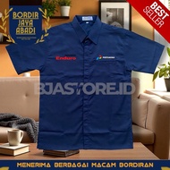 KEMEJA Pertamina Enduro K1 Navy Shirt