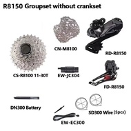 Shimano ULTEGRA R8150 Di2 Rim Brake Electronic Groupset 2x12S R8150 Front Rear Derailleur Cassette D