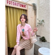 BLT Brand 2-Piece Dress Brown + Long-Sleeved Shirt Size.L Hand ️