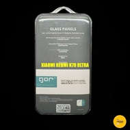 Set of 2 pieces of Gor tempered glass for Xiaomi Redmi K70 Ultra (Dimensity 9300 Plus (gtk)
