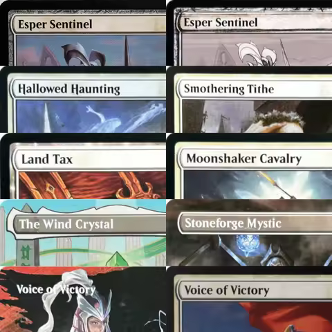 LK18 Esper Sentinel Orim's Chant The Wind Crystal Voice of Victory Tataru Taru High-Quality TCG Prox