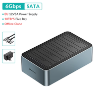 ORICO 4 Bay Hard Drive Docking Station with Offline Clone SATA to USB 3.0 External Hard Disk for 2.5