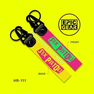 GANTUNGAN HIGH QUALITY SEX PISTOLS COOL PREMIUM KEYCHAIN BAG TAG KEY CHAIN RING HOLDER CARABINER LOG