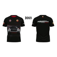 2024 Abarth fashion T-Shirt Auto Sport Tshirt For Fans 3D Hight Quality Short Sleeve T Shirt Gift Fo