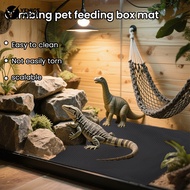Reusable Reptile Liner Carpet Bedding Terrarium Mat Non-slip Substrate Liner for Bearded Dragon Snak