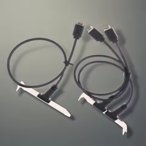 1PCS TYPE-E Baffle Cable 50cm USB 3.2 Front Panel Header Type-E To USB-C Type C Female Connector Ext