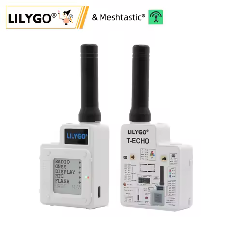 LILYGO® TTGO Meshtastic T-Echo LoRa SX1262 Wireless Module 433/868/915MHz NRF52840 1.54 E-Paper GPS 