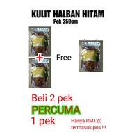 PROMOSI BELI 2 PERCUMA 1 KULIT HALBAN HITAM / HALBAN TANDUK ( PEK 250 GRAM )