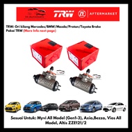 TRW Myvi (05'-24'), Axia, Bezza, Toyota Vios (07'-24'), Altis Brake Pump/ Wheel Cylinder (BWA154/155