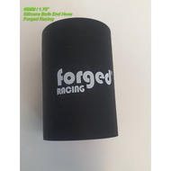 45mm 45 mm 1.75" Forged Racing Silicone Mate Black Straight Hose