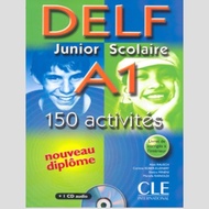 French book - Nouveau Delf Junior Scolaire A1 150 Activites + 1Cd Audio