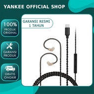 JCALLY TC4S USB Type C Upgrade Cable with Mic for KZ