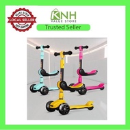 Children 3 in 1 Scooter with LED Wheel