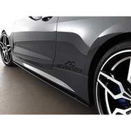 BMW G22 AC Side Skirt Lip Carbon