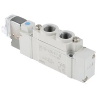 SMC 5/2 Pneumatic Solenoid Valve - Solenoid/Pilot G 1/8 SY5000 Series 24V dc (SY5120-5LOU-01F-Q)