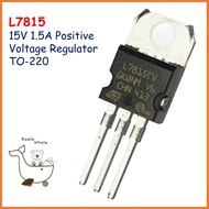 L7815CV L7815 7815 15V 1.5A Positive Voltage Regulator