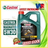 CASTROL 5W30 ENGINE OIL CASTROL MAGNATEC STOP START FULLY SYNTHETIC 5W-30 4L