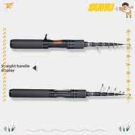 SUHU Telescopic Fishing Rod, Ultralight 1.5m Length Lure Rod, Telescopic Carbon Handle 1.8m Length S