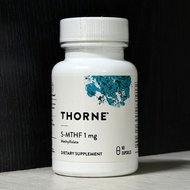 THORNE-5-MTHF-Methylfolate (Active B9 Folate)-60 Capsules Helps Nourish Heart Health And Develop The