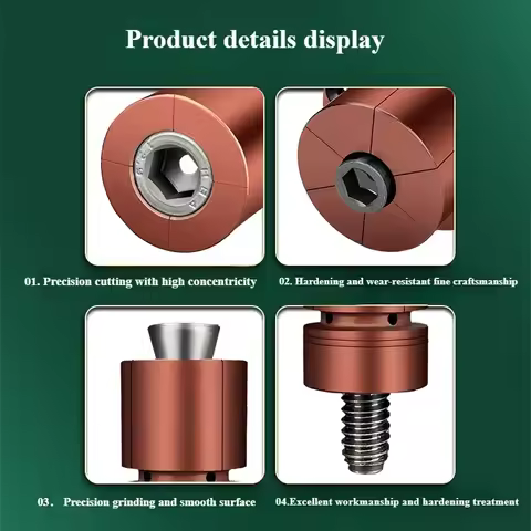 1pc Hot Sell CNC Internal Support Clamp Quick Positioning Expansion Pin Manual Internal Hole Tighten