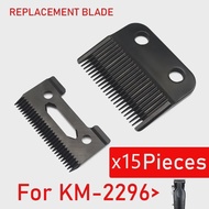 Kemei | Kemei Original Replacement DLC Blade Hair Clipper Blades Cutter Head Fit for Kemei KM-2296 E