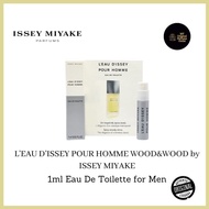 (100% Original) L'eau D'issey Pour Homme Wood & Wood by Issey Miyake for Men (1ml)