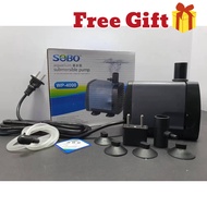**READY STOCK** SOBO AQUARIUM SUBMERSIBLE WATER PUMP WP-4000