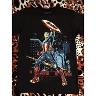 CAPTAIN AMERICA Original Black Timber T-Shirt