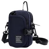 AOTIAN Men's Small Shoulder Bag Waterproof Portable Casual Travel Card Bag Anti-Theft Male Mini Crossbody Bag