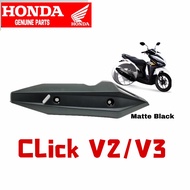 exhaust cover CLICK V2/V3 matte black yamaha parts