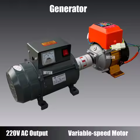 Free Energy 5KW 7KW Electric Generator 220V Magnetic Alternator 5000W Brushless Generator Set With A