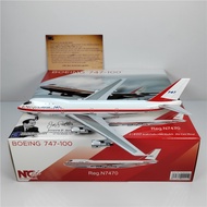 Genuine Ready Stock - NG Lite NGBOE001 1: 400 Boeing Original Factory B747-100 N7470 Alloy Model