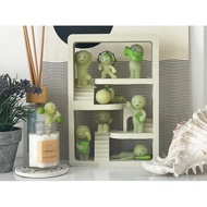 Smiski House Miniature Minimalist House (Square Roof) - Mini playhouse for smisk and other miniature