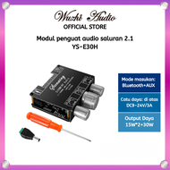 Wuzhi Audio | YS-E30H Dengan APP 2.1 Channel Bluetooth 5.1 Amplifier Papan Subwoofer Audio Amplifie