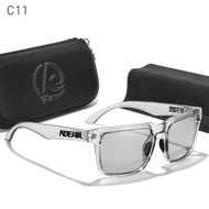 KDEAM Kính Râm Quá Khổ Phân Cực Photochromic Kính Nhìn Đêm Khung Vuông UV400 Tròng Kính Chống Phản C