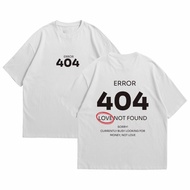 Fairgoods | Unisex Oversize Cash - Error 404 LOVE NOT FOUND