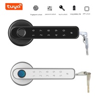 Bluetooth-Compatible Fingerprint Door Lock Keyless Entry Electronic Door Knobs Lock Fingerprint Security Handle Lock For Bedroom