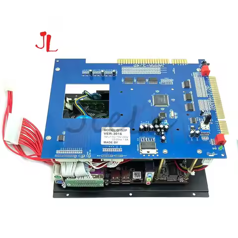 Multi Game Board for Arcade 4 Players, Newest Game King, Upgarde to 3016 in 1, Classical Games, SSD,