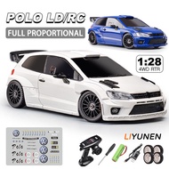 LDR/C 1/28 RTR 4WD RC Drift Car Servo Steering Full Proportional Control 4x4 Remote Control Drift Vo