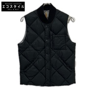 Rocky Mountain Feather黑色絎縫羽絨背心，36 碼 [二手]