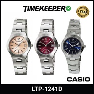 Casio LTP1241D/ LTP1241D-2A2/ LTP1241D-4A2/ LTP1241D-4A3 Ladies Watch